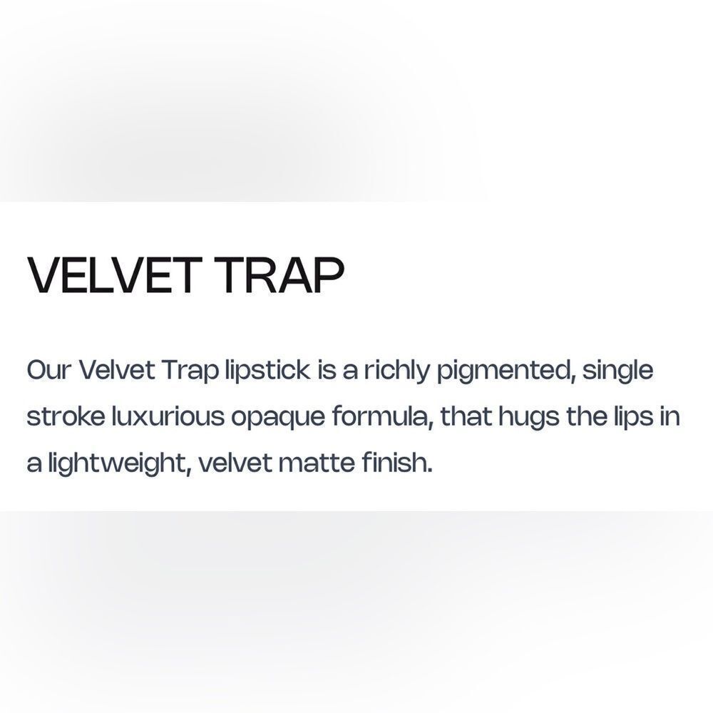 NIB Jeffree Star Velvet Trap Lipstick - Color Fire Starter - Picture 3 of 5